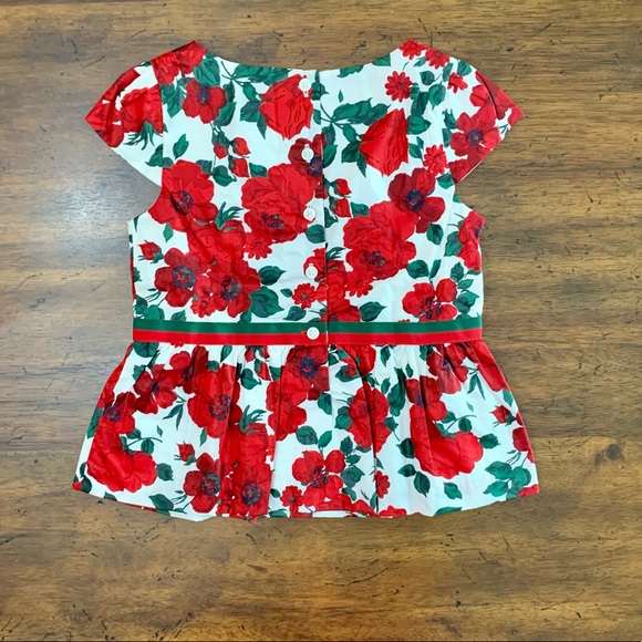 Janie and Jack 3 Pc Holiday Cropped Pant Set Sz 4 Christmas Holiday - Picture 6 of 13